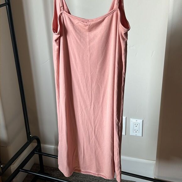 Free People Pink Slip Dress Nighty M - Picture 3 of 3